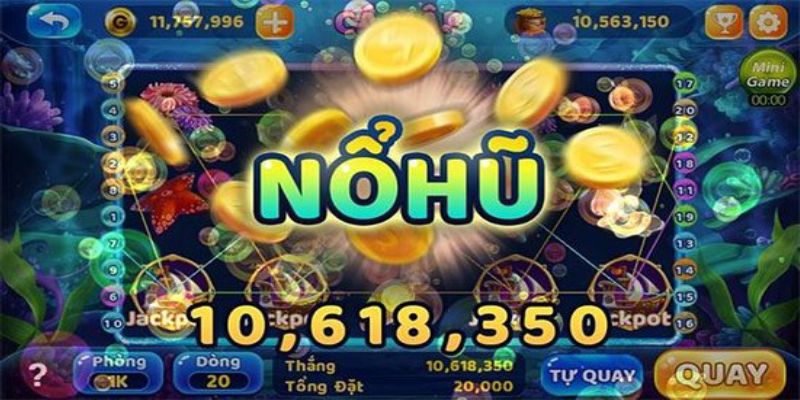 Slot nổ hũ với đồ họa bắt mắt