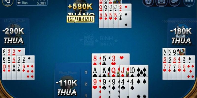 Chi tiết về game bài Mậu Binh