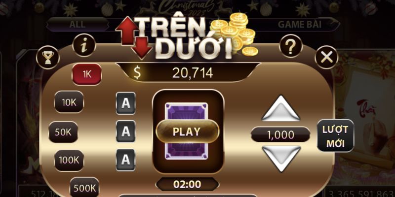 Mini Game Trên Dưới Và Những Mẹo Chơi Bổ Ích Cho Tân Binh