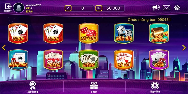 Đấu Trường 52 Có Những Loại Game Đánh Bài Nào?