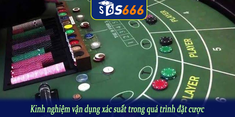 Kinh nghiệm vận dụng xác suất trong quá trình đặt cược
