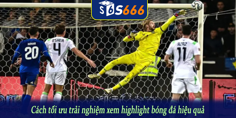 Cách tối ưu trải nghiệm xem highlight bóng đá hiệu quả